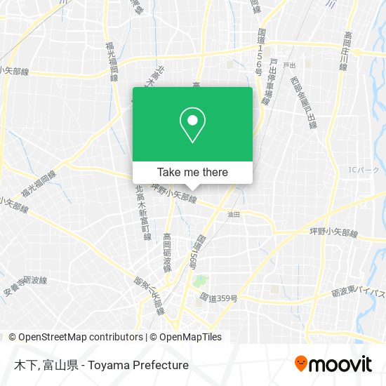 木下 map