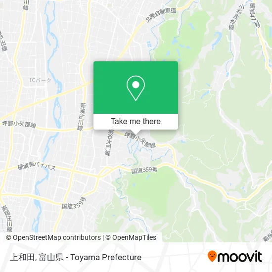 上和田 map