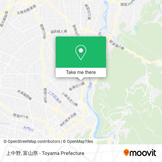 上中野 map
