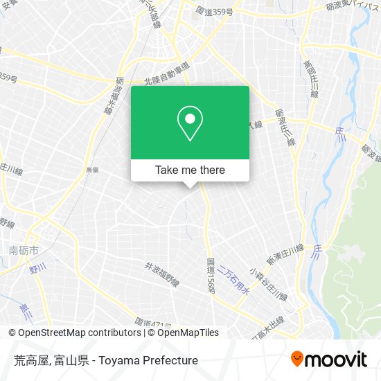 荒高屋 map