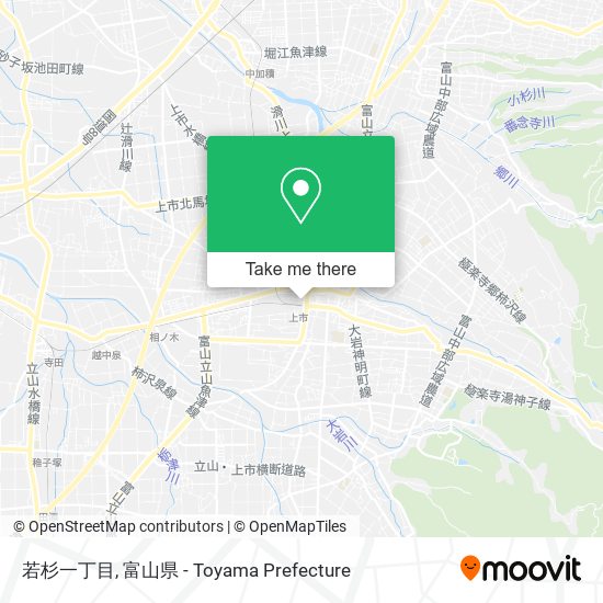 若杉一丁目 map