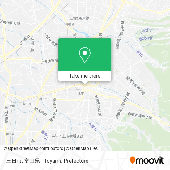 三日市 map