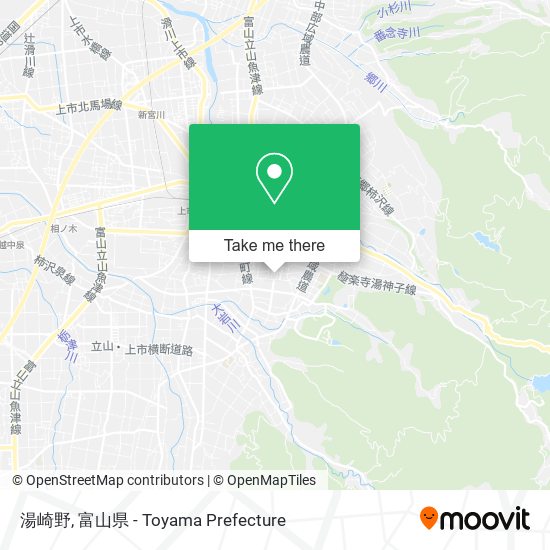 湯崎野 map