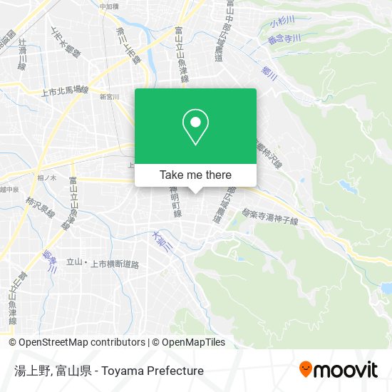 湯上野 map