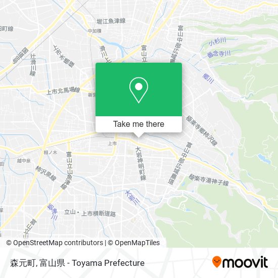 森元町 map