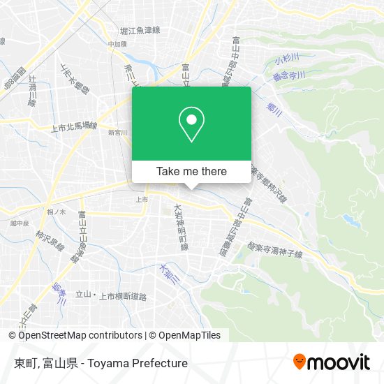 東町 map