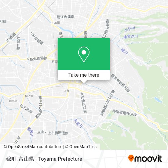 錦町 map
