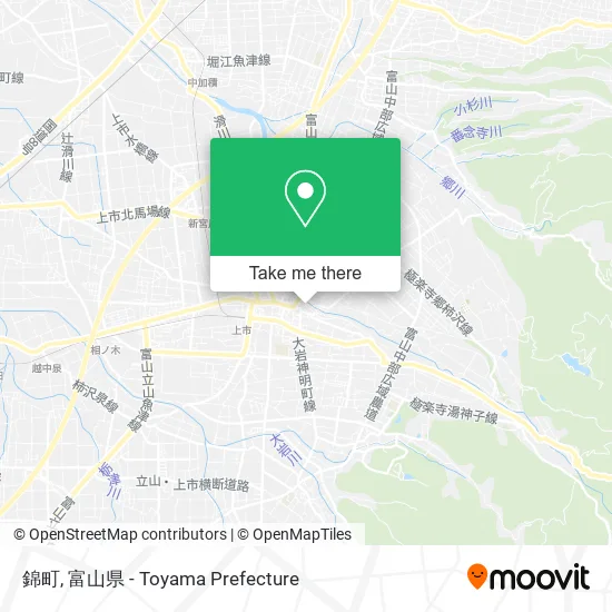 錦町 map
