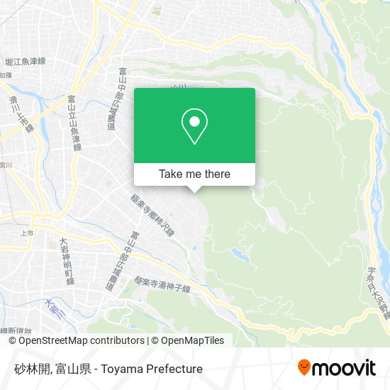 砂林開 map