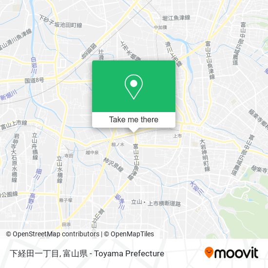 下経田一丁目 map