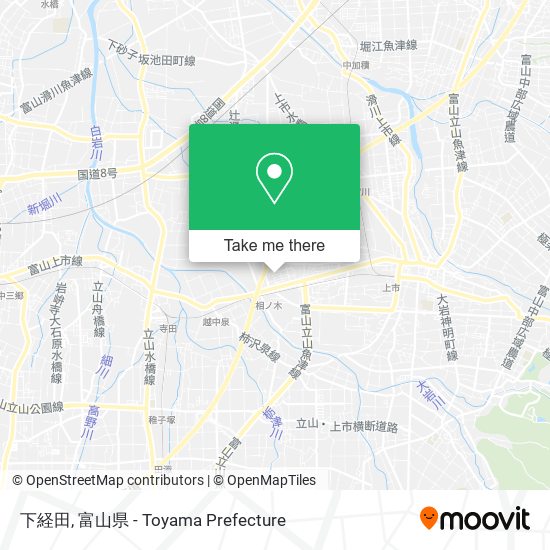 下経田 map