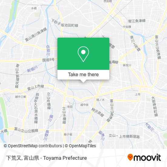 下荒又 map