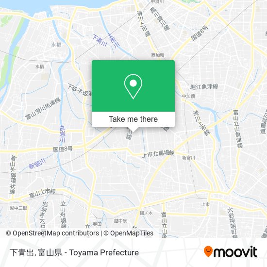 下青出 map