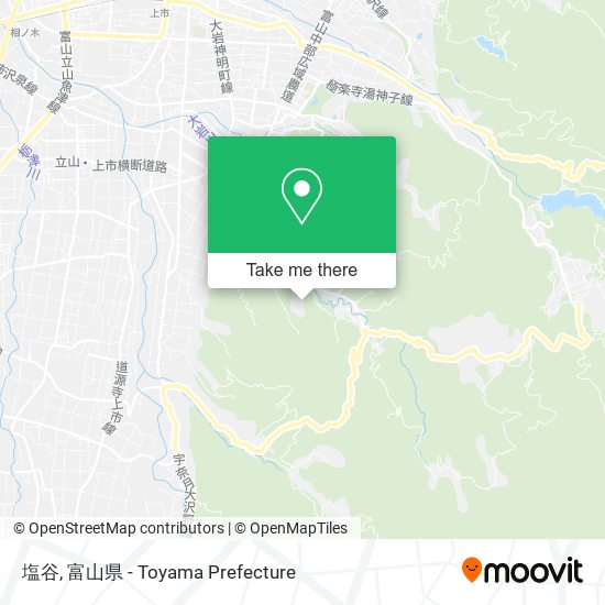 塩谷 map