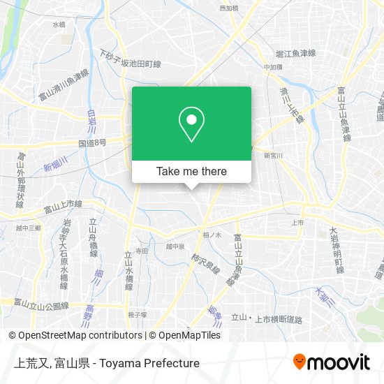 上荒又 map