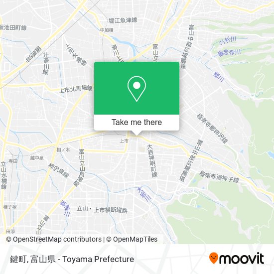 鍵町 map