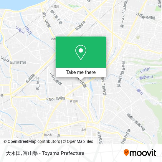大永田 map