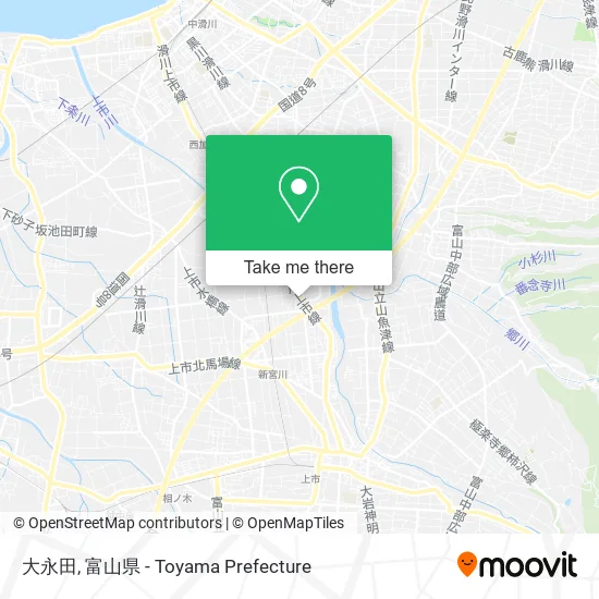 大永田 map