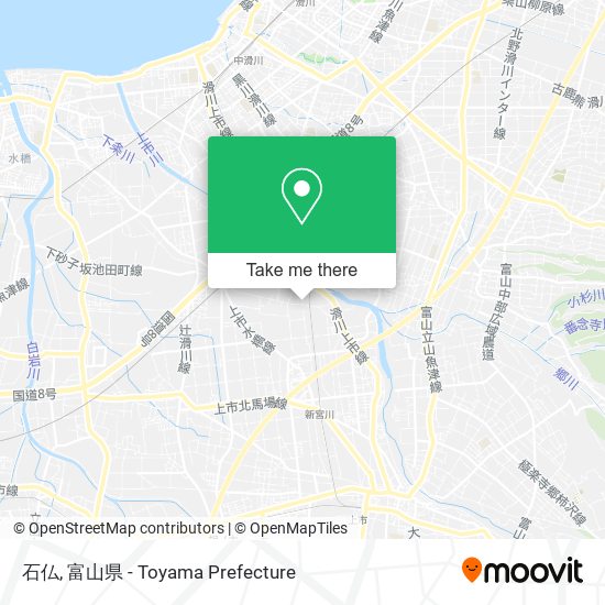 石仏 map