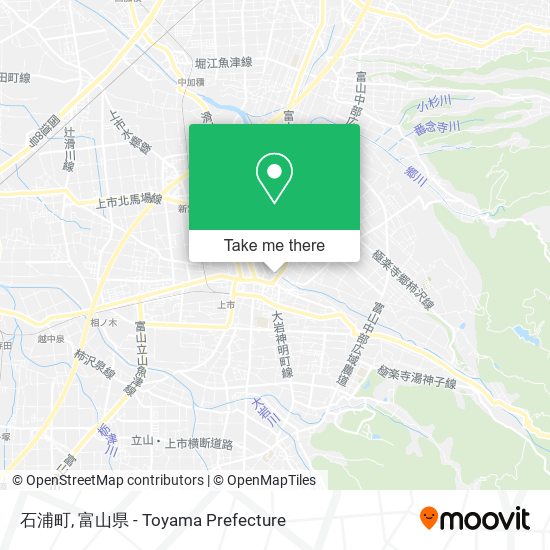 石浦町 map