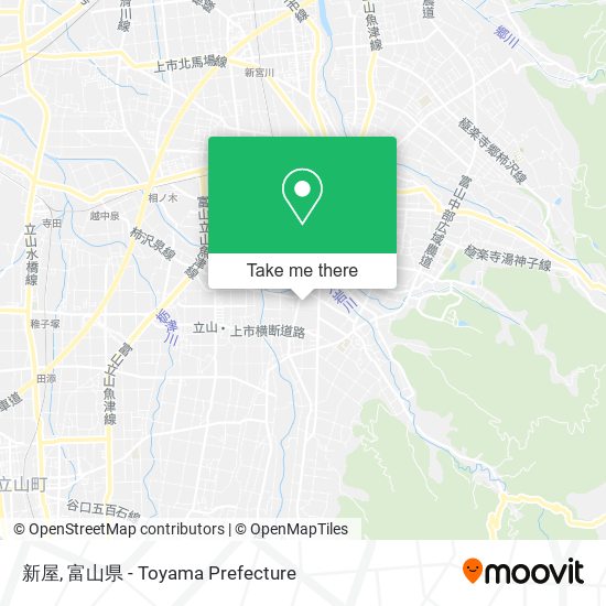 新屋 map