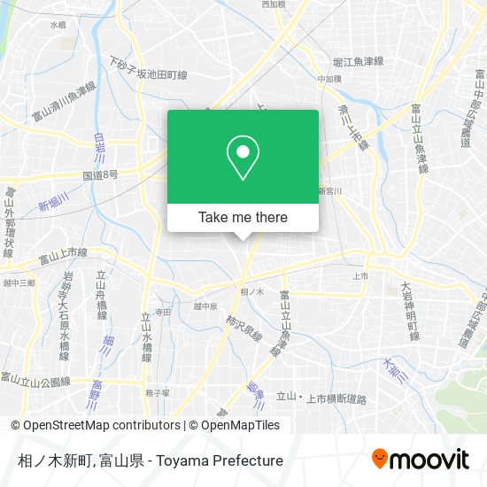 相ノ木新町 map