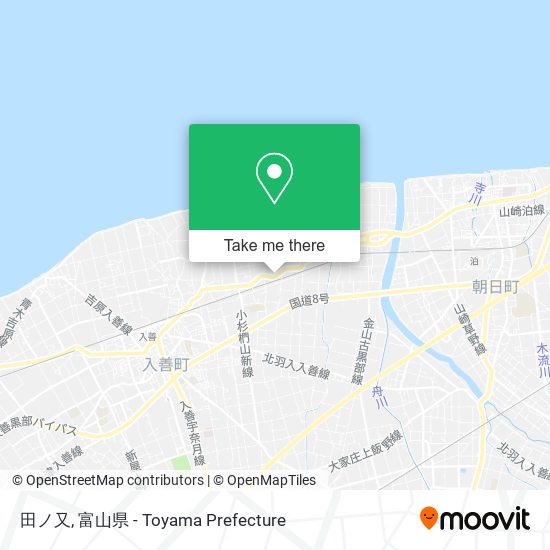 田ノ又 map