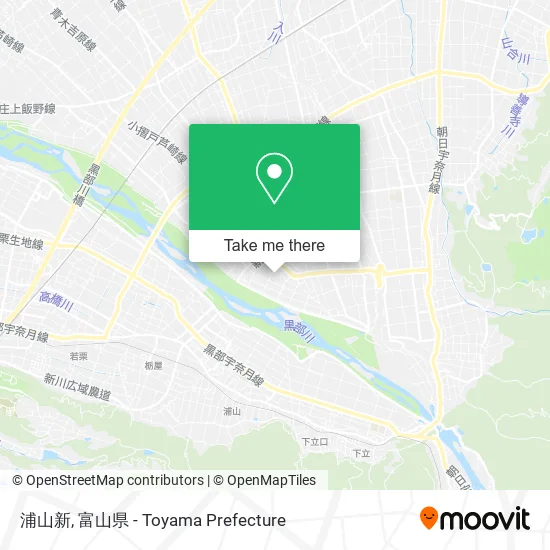 浦山新 map