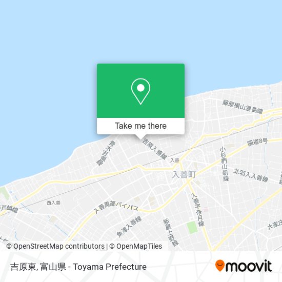 吉原東 map