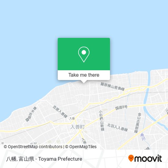 八幡 map