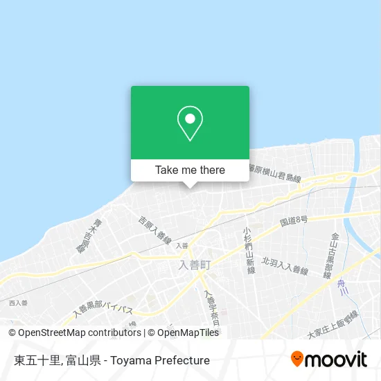 東五十里 map