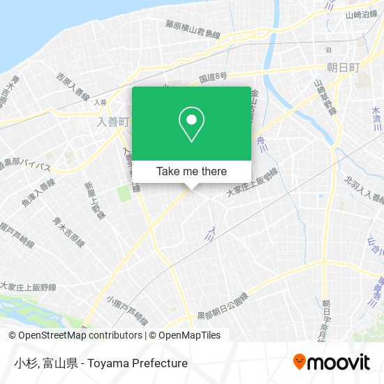 小杉 map
