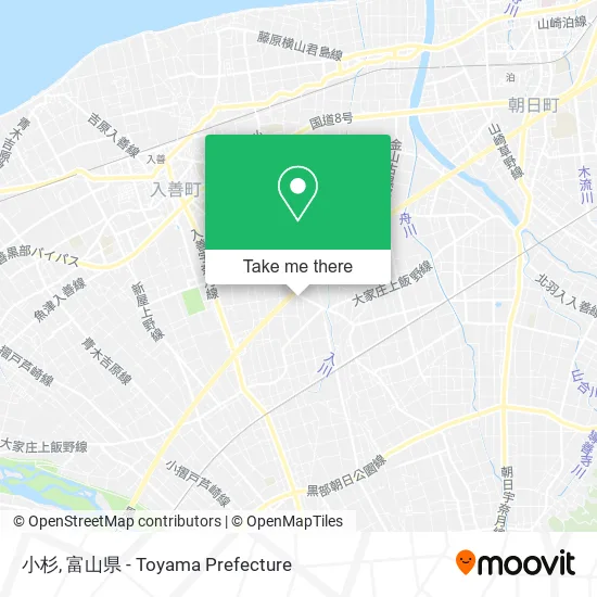 小杉 map