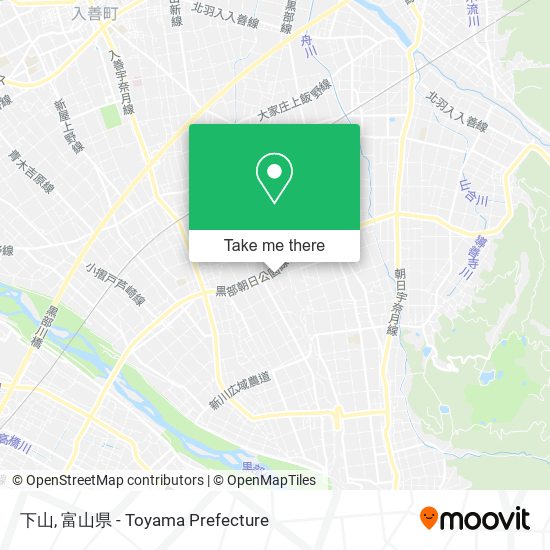 下山 map