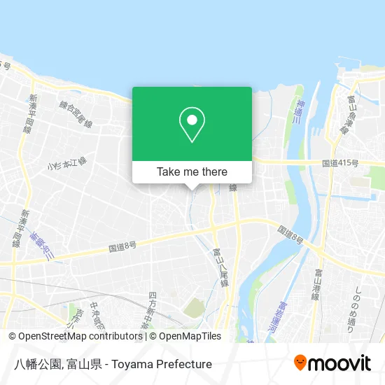 八幡公園 map