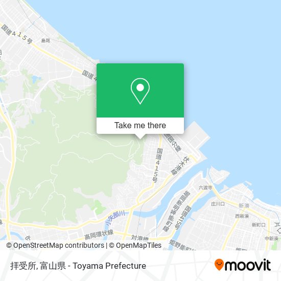拝受所 map