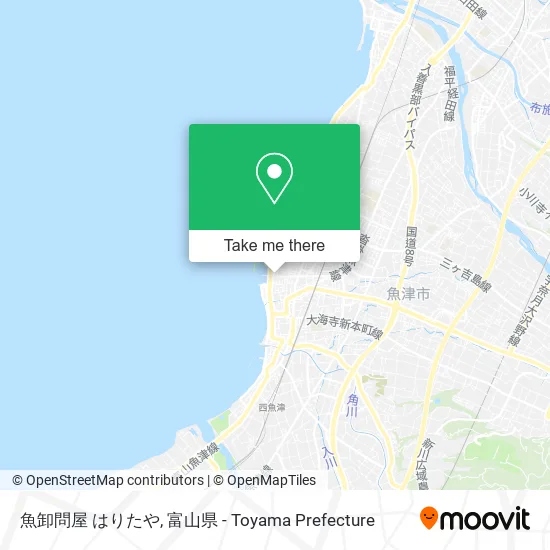 魚卸問屋 はりたや map