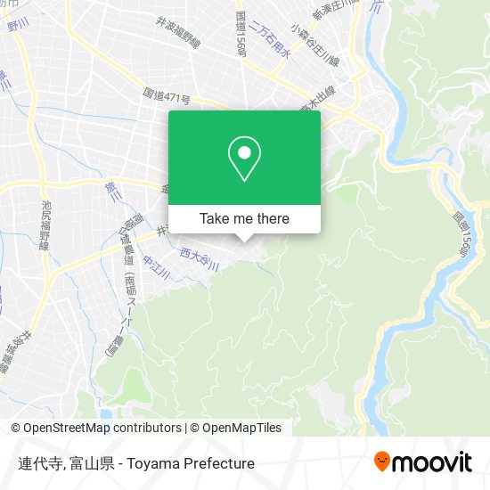 連代寺 map
