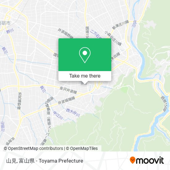 山見 map