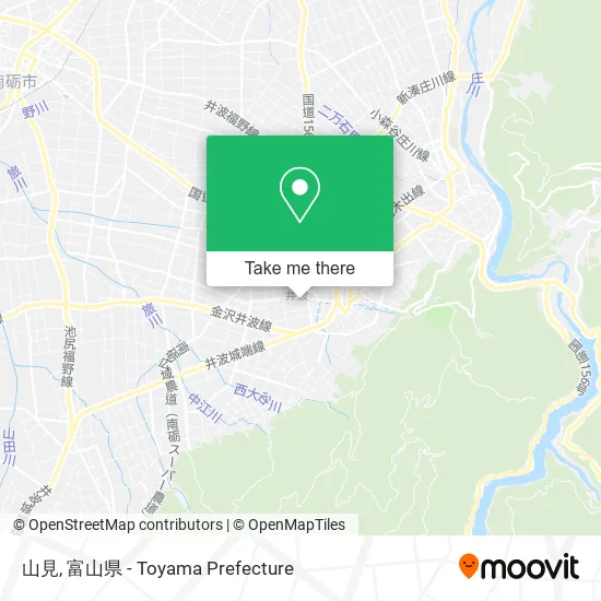 山見 map