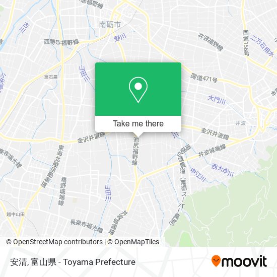 安清 map