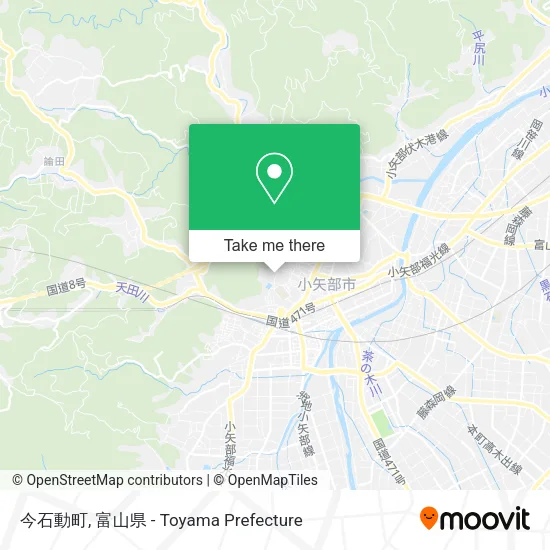 今石動町 map