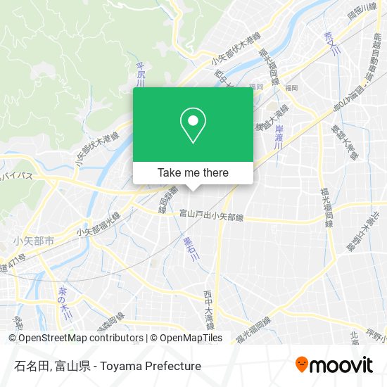 石名田 map