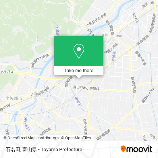 石名田 map
