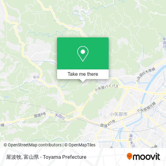 屋波牧 map