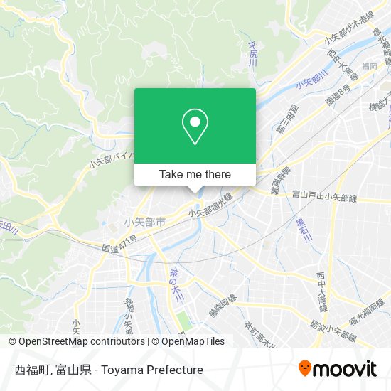 西福町 map