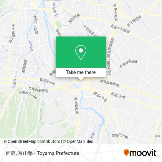 西島 map