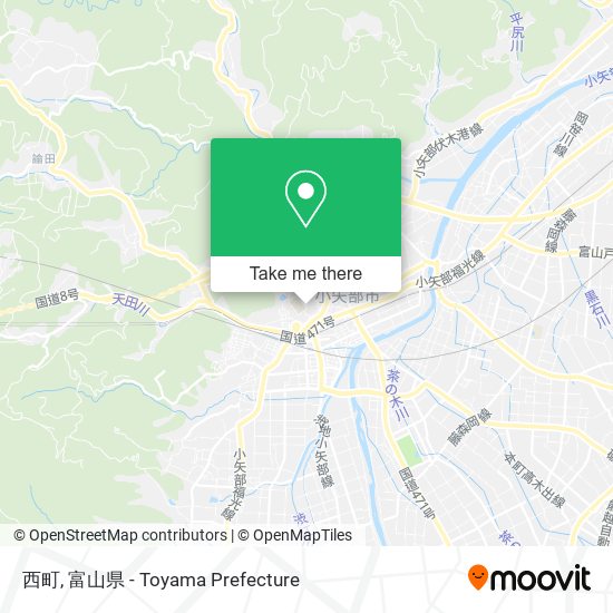 西町 map