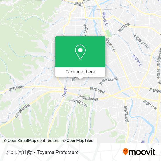 名畑 map