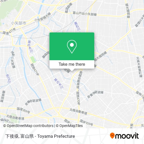 下後亟 map
